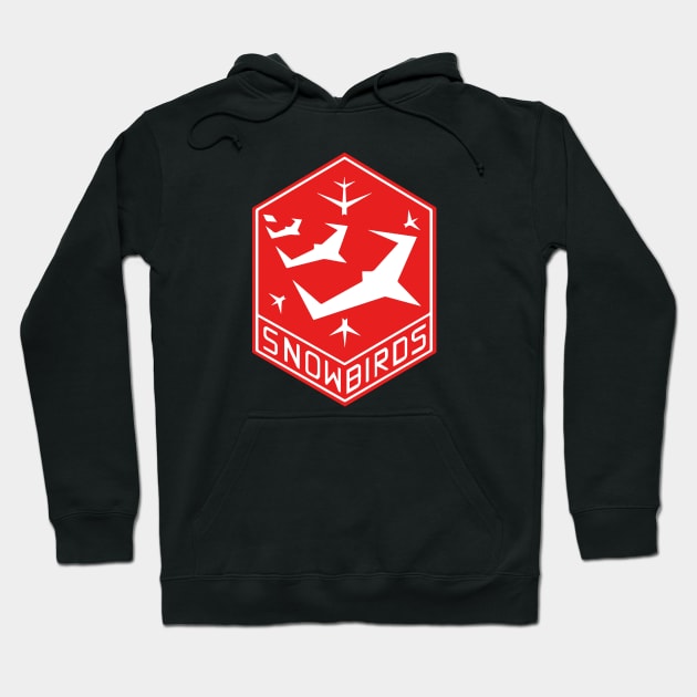 Snowbirds Air Demonstration Squadron Insignia Hoodie by Mandra